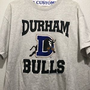 Vtg 1998 Durham Bulls Baseball Adult Men's Graphic T-Shirt XL